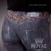 Tamprės-džinsai ROYAL BELLAFONTE Leggins Wild Jeans 160 den